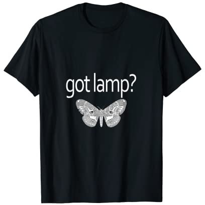 Lustige Motten-Shirts – Got Lamp? – Insekten-Tees T-Shirt