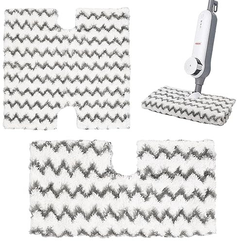 2er-Pack Ersatz-Pads für Shark-Dampfreiniger, ultrafeine Faser-Reinigungstücher für S3973 S3973D S5002 S6001, Dampfreiniger-Zubehör