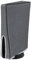 Wigearss Funda contra Polvo Protector Cubierta Antipolvo para PS5 Edición Digital/Consolas Ultra HD - Gris (No para la PS5 Slim/PS5 Pro)