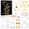 WEVOL Adventskalender 2025 Mädchen Frauen, Weihnachtskalender Schmuck Teenager Damen Kinder, Weihnachtsgeschenke Adventskalender Füllung 24 Überraschungen Mode mit Halskette Armbänder Ringe Ohrringe