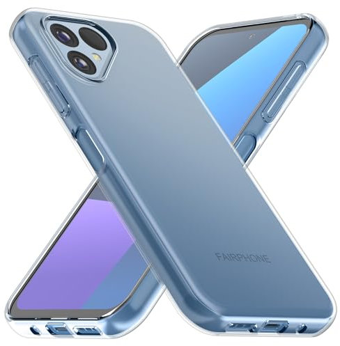 Cresee Hülle für Fairphone 5, Transparent Case Handyhülle Schutzhülle Dünn Weich Cover Stoßfest Bumper für Fairphone 5, Clear
