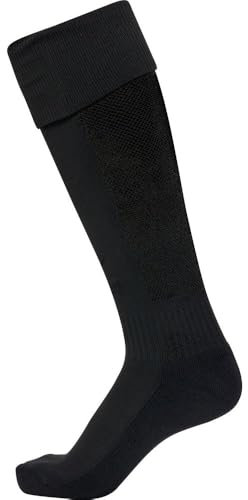 hummel Unisex Kinder Hmlessential Football Sock, BLACK/BLACK, 27-30 EU