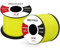 Brotree 2mm Paracord 3 Fili 50M 100% Nylon Corda da Paracadute per All'aperto, Artigianato, Fatto a Mano - 90kg Carico di Rottura (Neon Giallo)