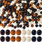 GORGECRAFT 200Stk 4 Farben Holzperlen Mit Großem Loch Farbige Fass-Holzperlen 16.5mm Bunte Lose Perlen Mit 6.5mm Loch Makramee-Abstandshalterperlen Schmuckherstellung DIY Weihnachtsgirlanden-Dekor