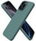 ORNARTO Compatible with iPhone 16 Pro Max Case 6.9, Slim Liquid Silicone 3 Layers Full Covered Soft Gel Rubber 16 Pro Max Phone Cases Cover 6.9 inch-Pine Green