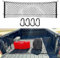 Unifizz 18 x 50Truck Bed Cargo Net,Truck Bed Storage Net Organizer Envelope Cargo Net Elastic Mesh Net Pickup Bed Divider Truck Organizers and Storage - Truck Mesh Cargo Net with 4 Metal Carabiners