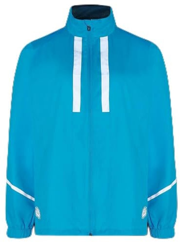 Time To Run Veste de Course a Pied Pour Femme Avec Poches - Légère Coupe-Vent Respirant - Idéal Pour L'exercice et Le Jogging - de L Atoll Bleu