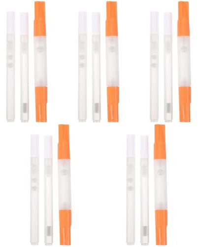 SEWACC 15 Pièces marqueurs de peinture rechargeables stylos à dessin vides marqueurs vides feutres acrylique acrylic marker drawing stylo peinture blanche crayons pastels stylo à peinture