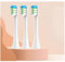 10er Pack Ersatzbürsten für Lächen, Medium Borste Zahnbürstenkopf, Kompatibel mit Olybo und Lächen Ultraschall Elektrozahnbürste, Zahnbürste Weich für RM-T8 / H9 / 051B / T5, S131 (Weiß, L)