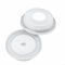 ZiStarlilife 50Pcs One-Way Degassing Pe With Filter Exhaust Ventilation Vent Coffee Bag Coffee Valve Canister Filter Set for Coffee Bean Container Coffee Bag Food Bags