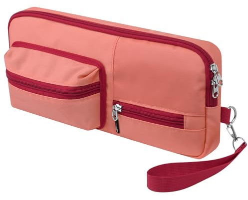 JOYSOG Étui de transport rigide pour clavier mécanique sans fil Logitech Pop Keys (rose)