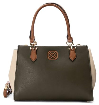 XTI - Umhängetasche Damen Khaki - Modernes und praktisches Design - Ideal für jede Gelegenheit - Modell 18449104