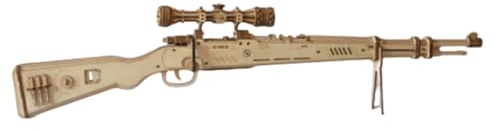 3D Holz Steampunk Kar98k Modell Kit (natürliches Holz Editon / 200 + PCS)