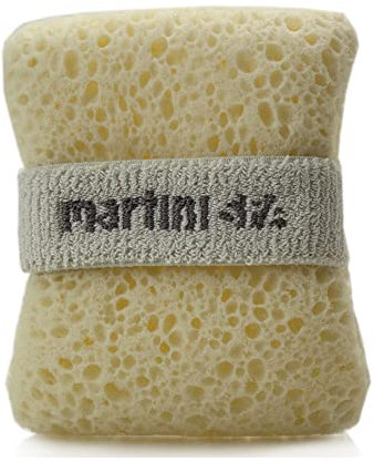martini SPA - Massage Natural - Guanto portasapone, poliuretano, beige, standard, 16g, 1 unità