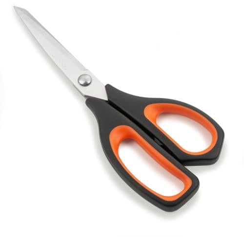 Arcos Prochef Ciseaux de Cuisine Professionnels en Acier Inoxydable 235mm et Manche en Polypropylène. Ciseaux pour Couper et Séparer Les Os. Couleur Noir