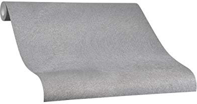 Tapete Grau Uni Verblasst Ideal für Wohnzimmer Colani Visions Made in Germany 10,05m X 0,70m 53313