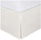 Bed Maker's Never Lift Your Mattress Jupe de lit enveloppante en Microfibre Style à la Mesure Longueur Classique de Chute de 14 Pouces, King Size, Ivoire (Emballage Peut Varier)