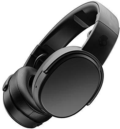 Skullcandy Crusher Over-Ear Wireless-Kopfhörer mit Sensory Bass, 40 Std. Akkulaufzeit, Mikro, kompatibel mit iPhone, Android und Bluetooth-Geräten - Schwarz (Auslaufmodell)