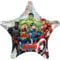 Amscan 4071001 - Avengers Powers Unite Jumbo Folienballon Sternballon - 28 Zoll