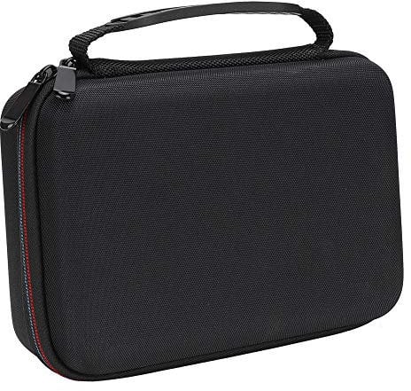 Clipper Storage Bag,Portable Electric Hair Clipper Storage Bag,Shaver Organizer Case,Men's Electric Trimmer Shaver and Attachments,Portable Organizer Box for Store (BLACK)