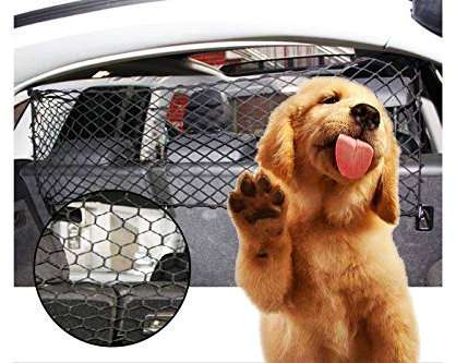 YASTA Divisorio in Rete per Cani Auto 100x100 griglia Animali Domestici Gatti Bagagliaio