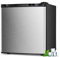 LHRIVER 1.1 Cu.ft Small Upright Freezer, Compact Mini Freezer with Removable Shelves, Adjustable Thermostat, Reversible Door Hinge, Quiet for Home/Office/Kitchen/Dorm, Silver