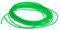 Heyiarbeit 5m/16.4ft PET Expandable Braid Cable Sleeving Flexible Wire Mesh Sleeve Fluorescent Green 3mm