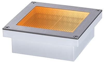 Paulmann 94595 LED Außenleuchte Smart Home Zigbee Bodeneinbauleuchte Brick insektenfreundlich IP67 Tunable Warm incl. 1x1 Watt dimmbar 2200-3000K