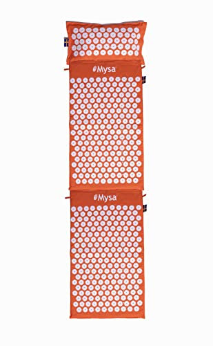 THERMOMAG MYSA DUO XXL: 180 CM AKUPRESSUR MAGNETOTHERAPIE WÄRME|MAX AREA: TOP #1 MEDRANK BEI VERBREITETEN SCHMERZEN UND FÜR GROßE KÖRPER| DAS AUTHENTISCHE CE MAGNETIC MYSA XXL MIT KISSEN! + TUTORIAL