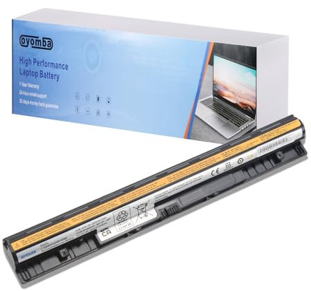 Oyomba L12M4E01 Laptop Akku Lenovo L12L4E01 L12S4E01 L12L4A02 L12M4A02 L12S4A02 LdeaPad G50 G50-30 G50-45 G50-70 G400s G500s G505s S410p S510p Z50 Z70 Z70-80 Z710