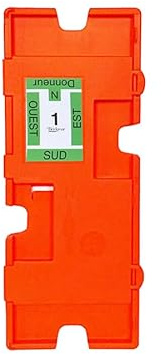 Gauloise Lots de 8 Étuis de Tournoi pour Bridge (Orange)