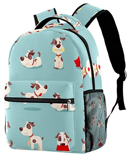 Eslifey Cartoon Space Rockets Alien Leichter Schulrucksack, klassischer Reiserucksack für Damen und Jugendliche, Farbe 6, 29.4x20x40cm/11.5x8x16 in