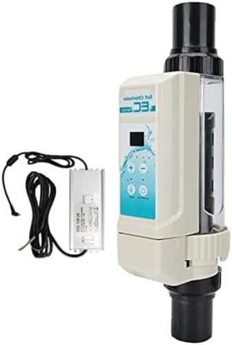 Máquina De Cloro Y Sal para Piscina De SPA, Generador De Cloro De Agua Salada, Electrólisis, Clorador De Sal EC8/EC12/EC16/EC20, 8g/12g/16g/20 G/h,20g/h,Bonny369