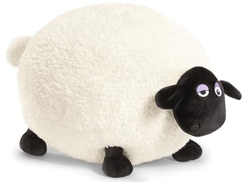 NICI Kuscheltier Shaun das Schaf Shirley 30cm weiß - Stofftier aus weichem Plüsch, niedliches Plüschtier zum Kuscheln und Spielen, für Kinder & Erwachsene - tolle Geschenkidee - 49189
