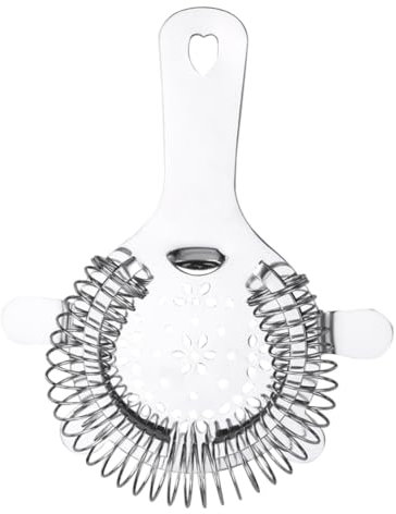 ABOOFAN Elegant Cocktail Making Wine Shaker Bar Strainer Ice Filter Stainless Steel for Social Gatherings