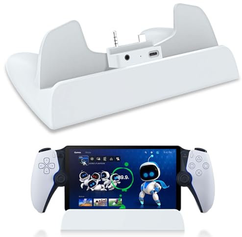 Charging Stand for Playstation Portal Remote Player - Portable Dock Station Charge Base Holder Accessory for PS5 Portal Console