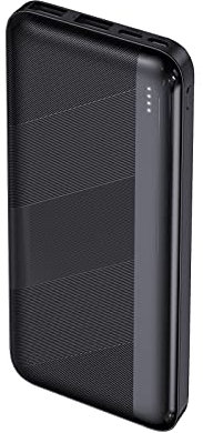 Portable Charger 10000mah Slim Power Bank Dual Output USB C input lightweight Battery Pack Compatible for iPhone 14/13/12/11 Series, iPad, Samsung etc (Black)