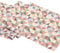 Selfitex Bunter Tischläufer 30x140, edle Tischdeko für Geburtstag, Hochzeit, Party, buntes Tischband, Table Runner, dekoratives Muster, gewebter Stoff, waschbares Tischtuch (Indian Triangle)