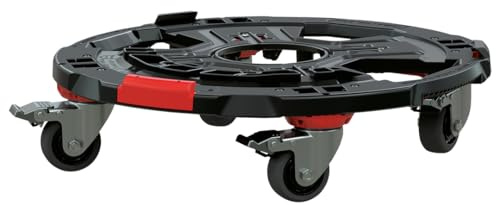 RUNPOTEC - XB 500 APR Adapterplatte-Roller | Adapterplatte perfekt für Runpotec Kabelabroller XB 500 oder XB 500 T | Adapterplatte für flexibles Ab- und Aufrollen von Kabeln | Belastbar bis 80kg