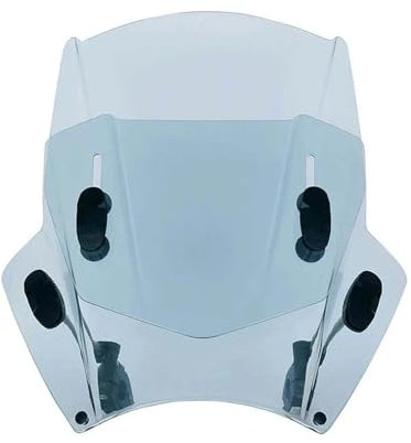 Tourenscheibe Getönt Für BMW S 1000R S1000 RS 1000 R S1000R Universal Motorrad Windschutzscheibe Deckt Bildschirm Rauch Objektiv Motorräder Deflektor Bildschirm Motorräder Deflektor(Adjust Light Grey)