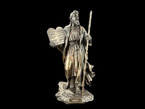57 SPECIAL REPLICAS Skulptur Deko Figur - Moses MIT DER GEBOTTAFEL - Figur als Geschenk für Wohnzimmerdekoration Figuren Deko