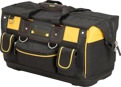 Werkzeugtasche mit Schnellöffnung, großes Fassungsvermögen, aus robustem Material, ideal zum Organisieren und Transportieren von Werkzeugen.