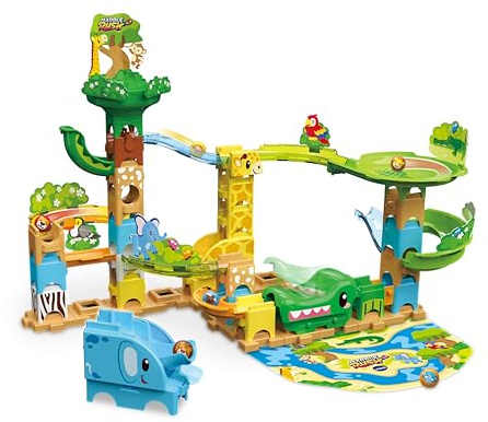 Vtech Marble Rush Junior Safari Slides, English