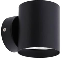 Lindby Wandleuchte, Wandlampe Innen Jyla (Modern) in Schwarz aus Metall (2 flammig GX53) - Wandstrahler Wandbeleuchtung Schlafzimmer/Wohnzimmer Flurleuchte