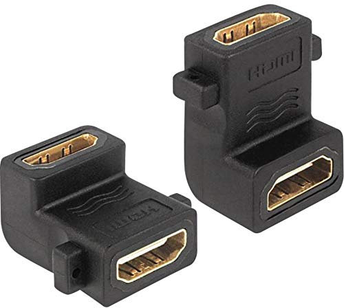 DeLOCK Adapter HDMI-A Buchse> Buchse O 90 G abgewinkelt