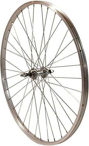 Redondo 26 Zoll Hinterrad Laufrad Kasten Felge für 5-7 Schraubkranz Silber