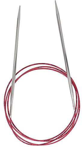 Addi Turbo Lace Rundstricknadeln, Metall, Weiße Bronze, 120 cm, 3.75 mm