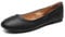 DREAM PAIRS Women's Slip On Round Toe Ballerina Ballet Flats Pumps Shoes,Size 5.5,Black,Sole-Happy