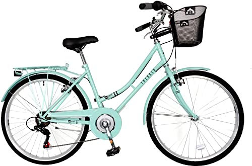 Aurai Trekker Ladies Heritage Bike 26 6 Speed - Lagoon