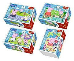 Trefl - 54 Mini, Lustiger Tag Schweinchen Peppy, Peppa Pig 54169